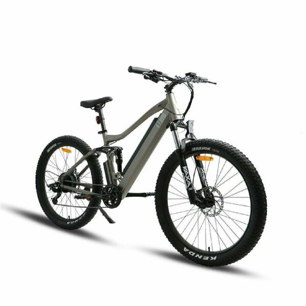 Eunorau 71802 UHVO 350W 7 speed Full Suspension E-bike - Gray EUN-71802